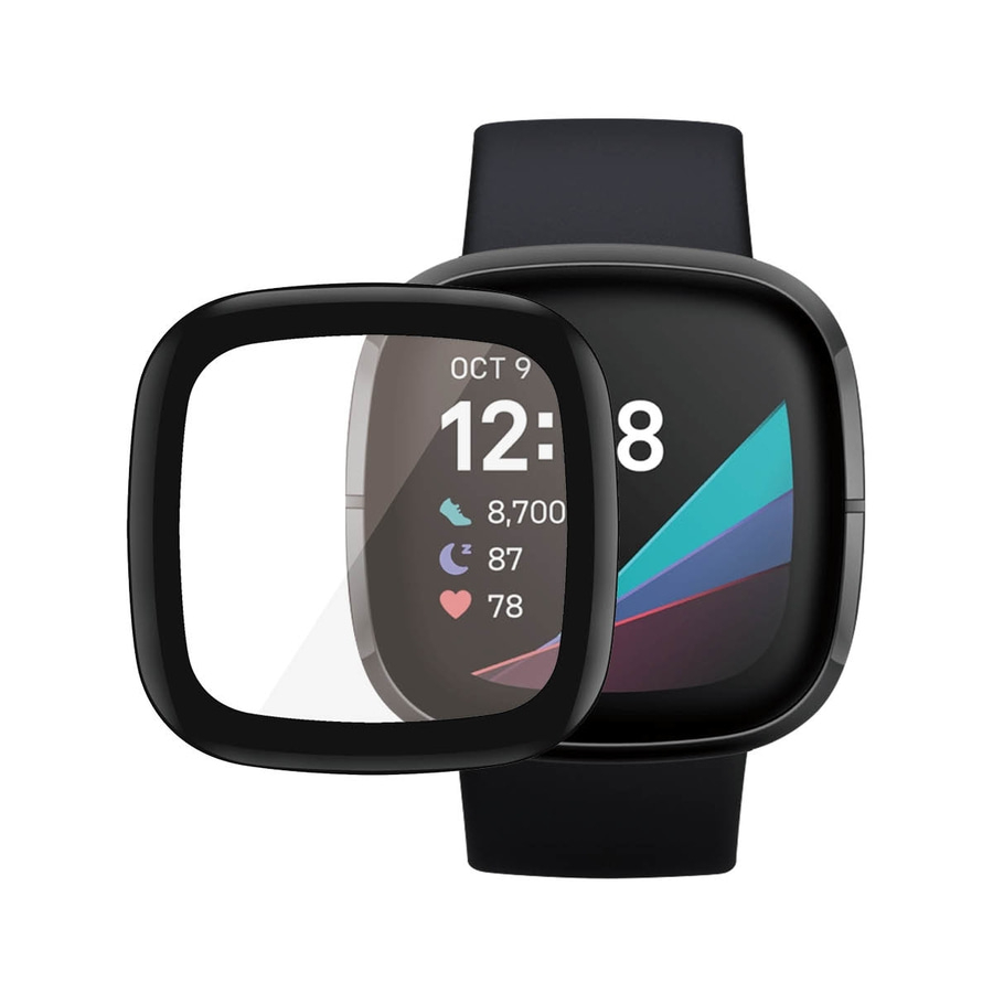 PanzerGlass™ Fitbit Sense | Versa 3 | Screen Protector Glass Displayschutzfolie