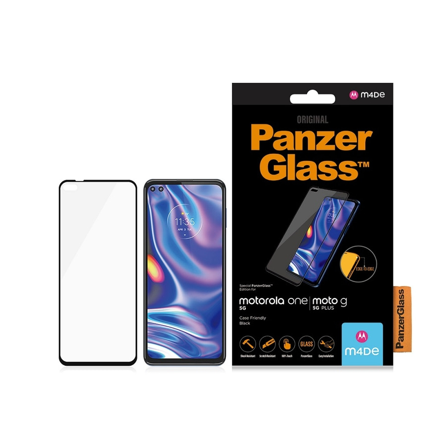 PanzerGlass™ Moto G 5G Plus | One 5G | Screen Protector Glass Displayschutzhülle