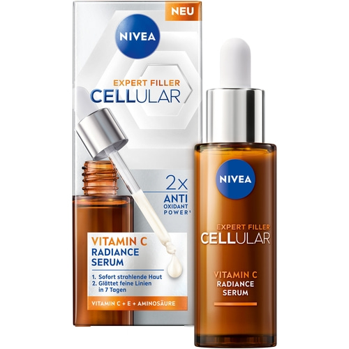 NIVEA CELLULAR Expert Filler Vitamin C Radiance Serum 30 ml + Serum Fluid 30 ml