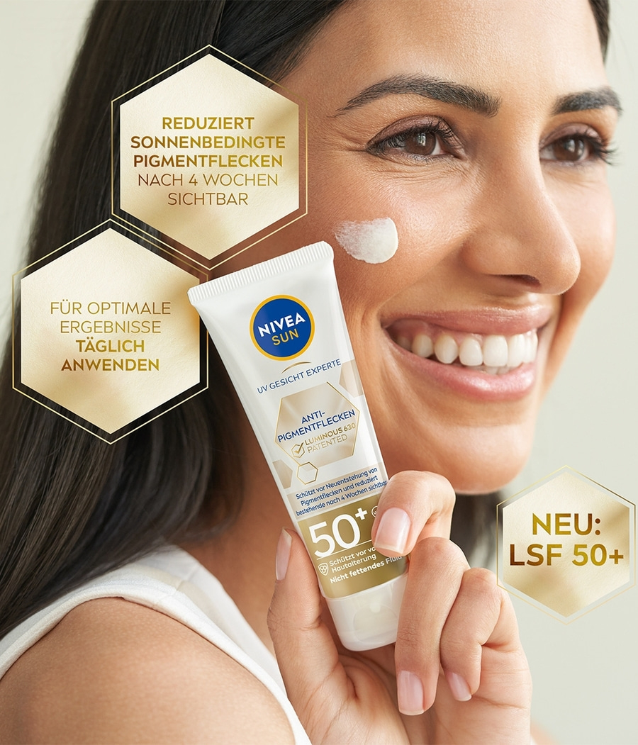 NIVEA SUN UV Face W630 Anti-Pigmentflecken Sonnenschutz LSF 50+ 40ml