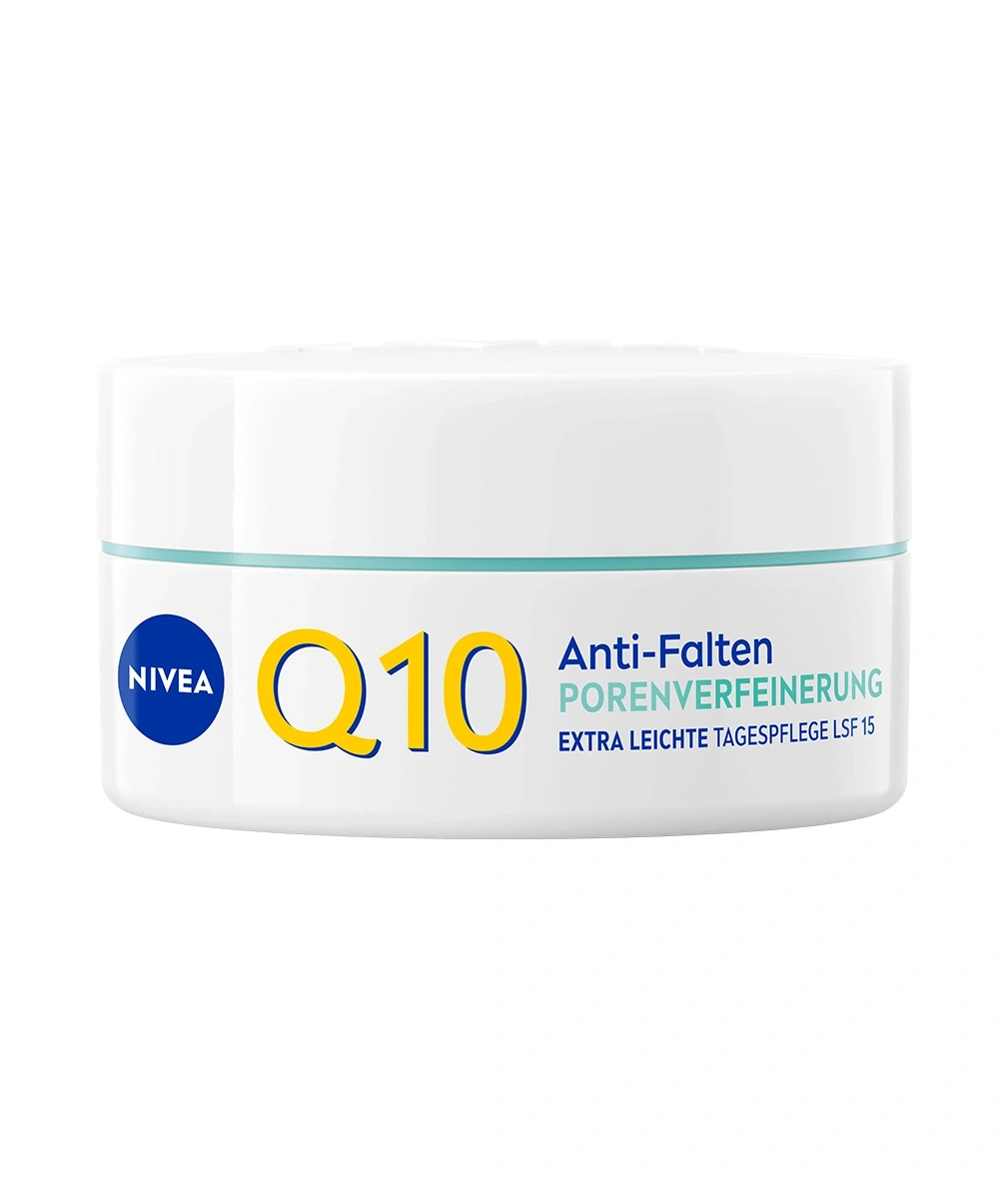 Nivea Q10 Anti-Falten Porenverfeinerung Extra Leichte Tagespflege LSF 15