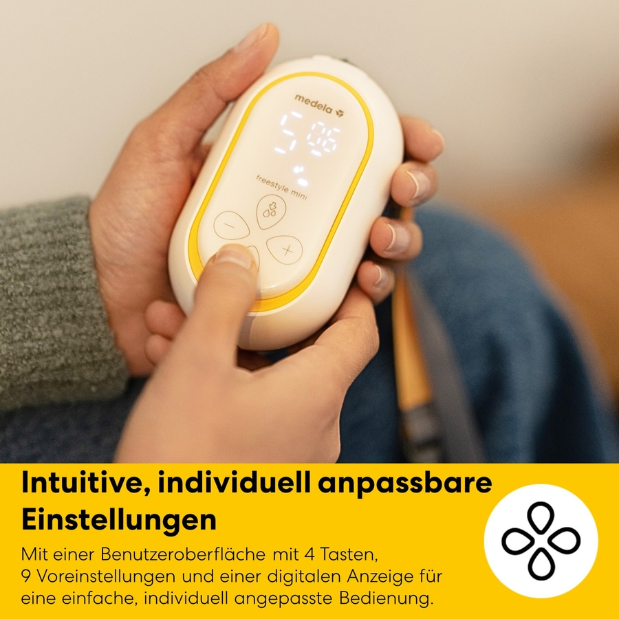 MEDELA Freestyle™ Mini Classic elektrische Einzelmilchpumpe klein leistungsstark