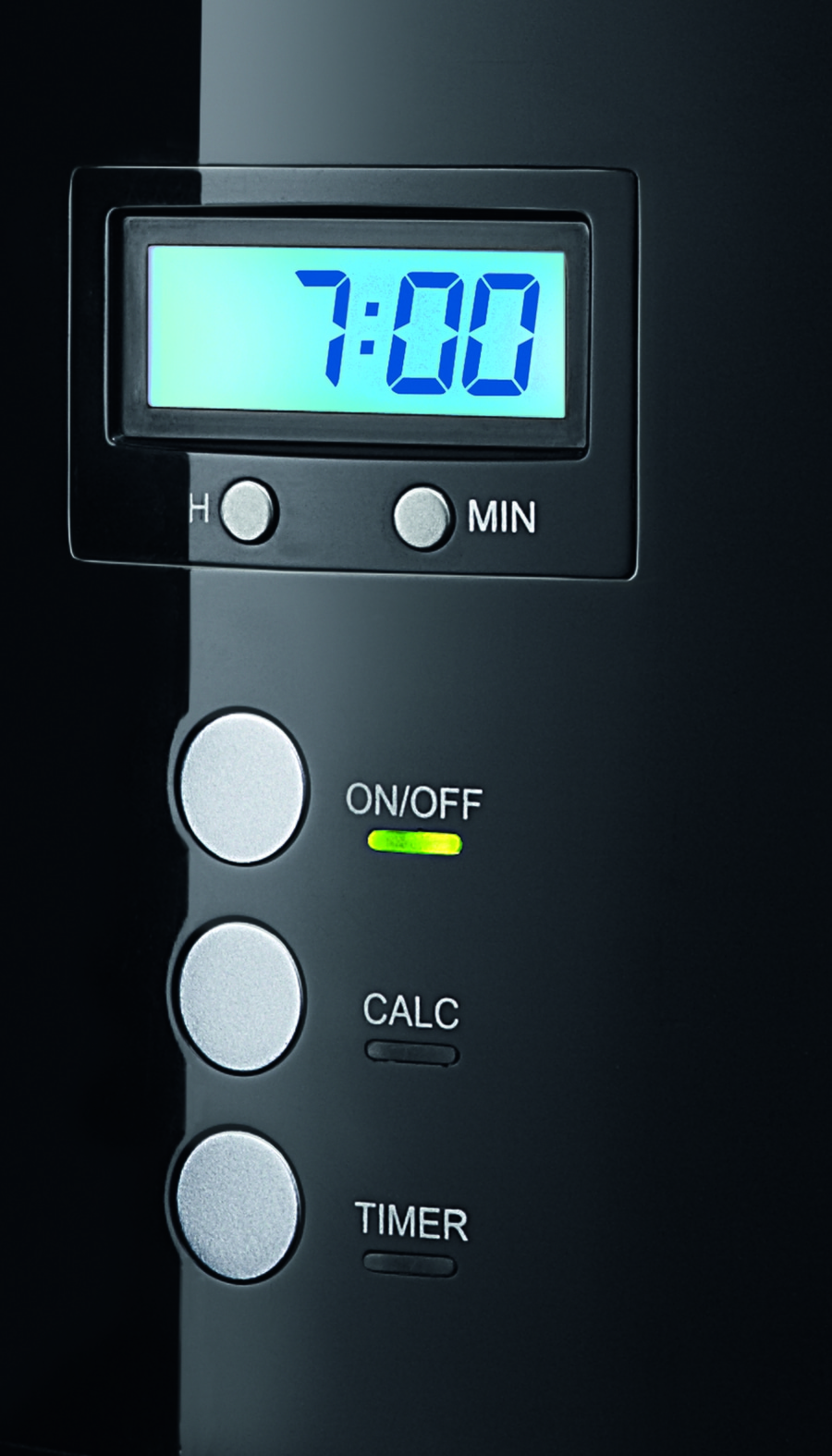 MELITTA Filterkaffeemaschine Optima Timer schwarz LED-Anzeige für Filter 102