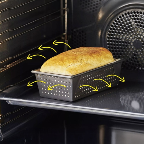 BETTY BOSSI Brotbackform Kastenbrot Knusper 23cm + Buch Kastenbrot & Zupfbrot
