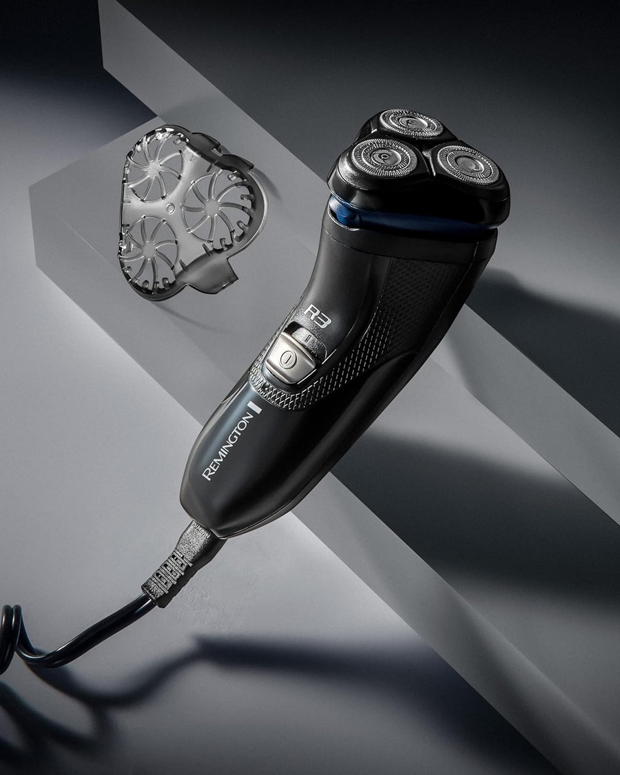 REMINGTON Rasierer R3 Style Series R3002 Rotationsrasierer Trimmer 3-Tage-Bart