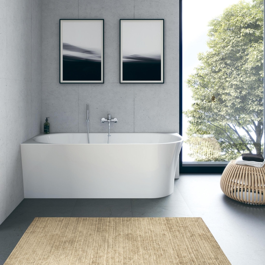 DURAVIT DuraSenja Oval Badewanne 1500x750 mm Wanne Eckversion Links