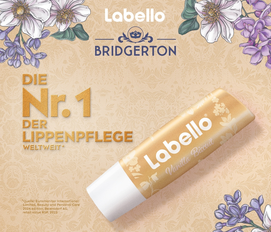 LABELLO LIMITED BRIDGERTON EDITION Lippenpflegeset (4-teilig) vegan