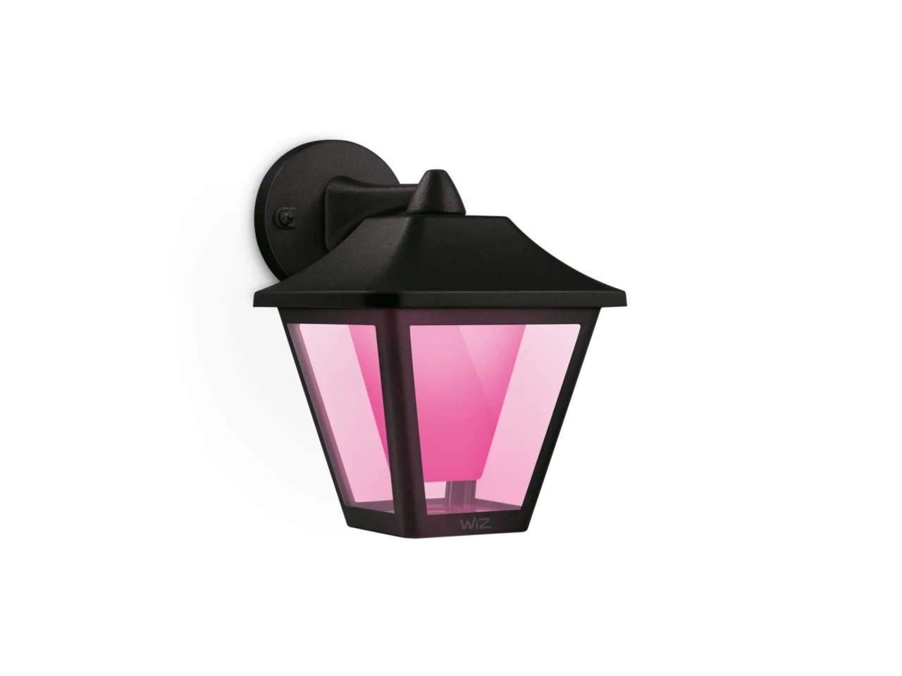 WIZ LED Wandleuchte Classic Outdoor 2700–5000K 1000lm IP44 Smart Schwarz NEU