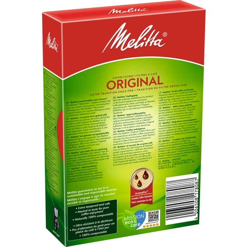 4x MELITTA Kaffeefilter 1x2 Filtertüten Kaffeemaschine 80 Stück
