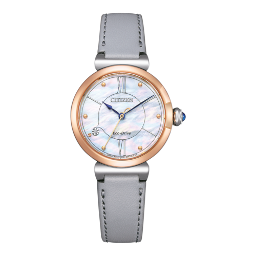 CITIZEN Damen Armbanduhr EM1074-15D Eco-Drive 29 mm Cabochon-Krone B-Ware