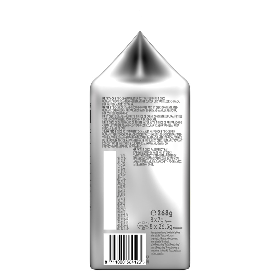 TASSIMO Kapseln Jacobs Latte Macchiato Vanilla T Discs 40 Getränke Kaffeekapseln