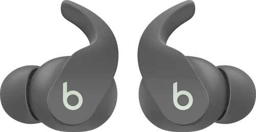 Graue Beats-Kopfhörer, Nahaufnahme, Ohrhörer, Sport, Musik, Technologie, drahtlos, Zubehör, Design