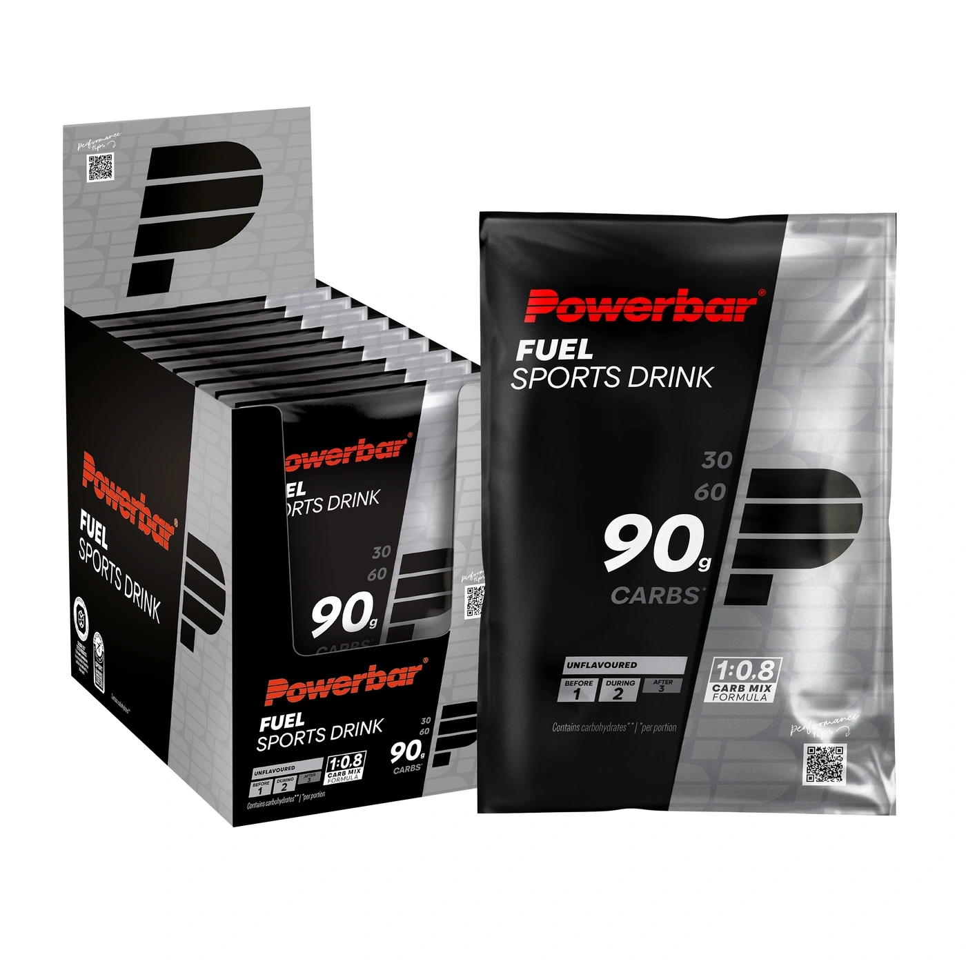 Powerbar FUEL SPORTS DRINK 90g CARBS, unflavoured, carb mix formula