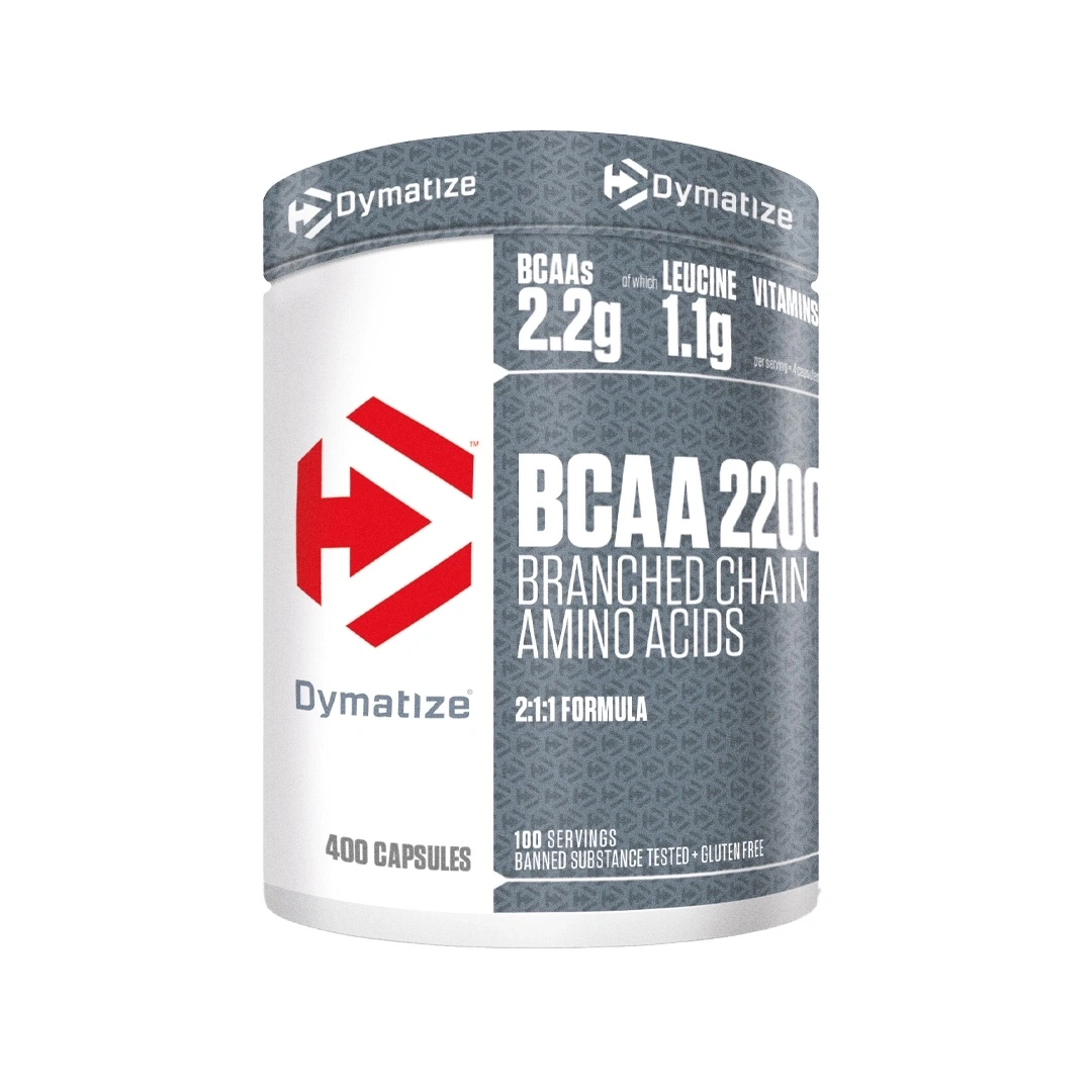 Dymatize BCAA 2200 Branched Chain Amino Acids Kapseln.