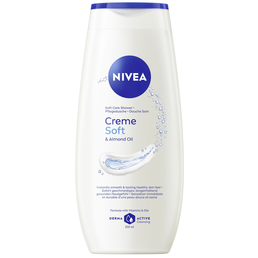 Nivea Creme Soft Duschgel mit Mandelöl, 250 ml