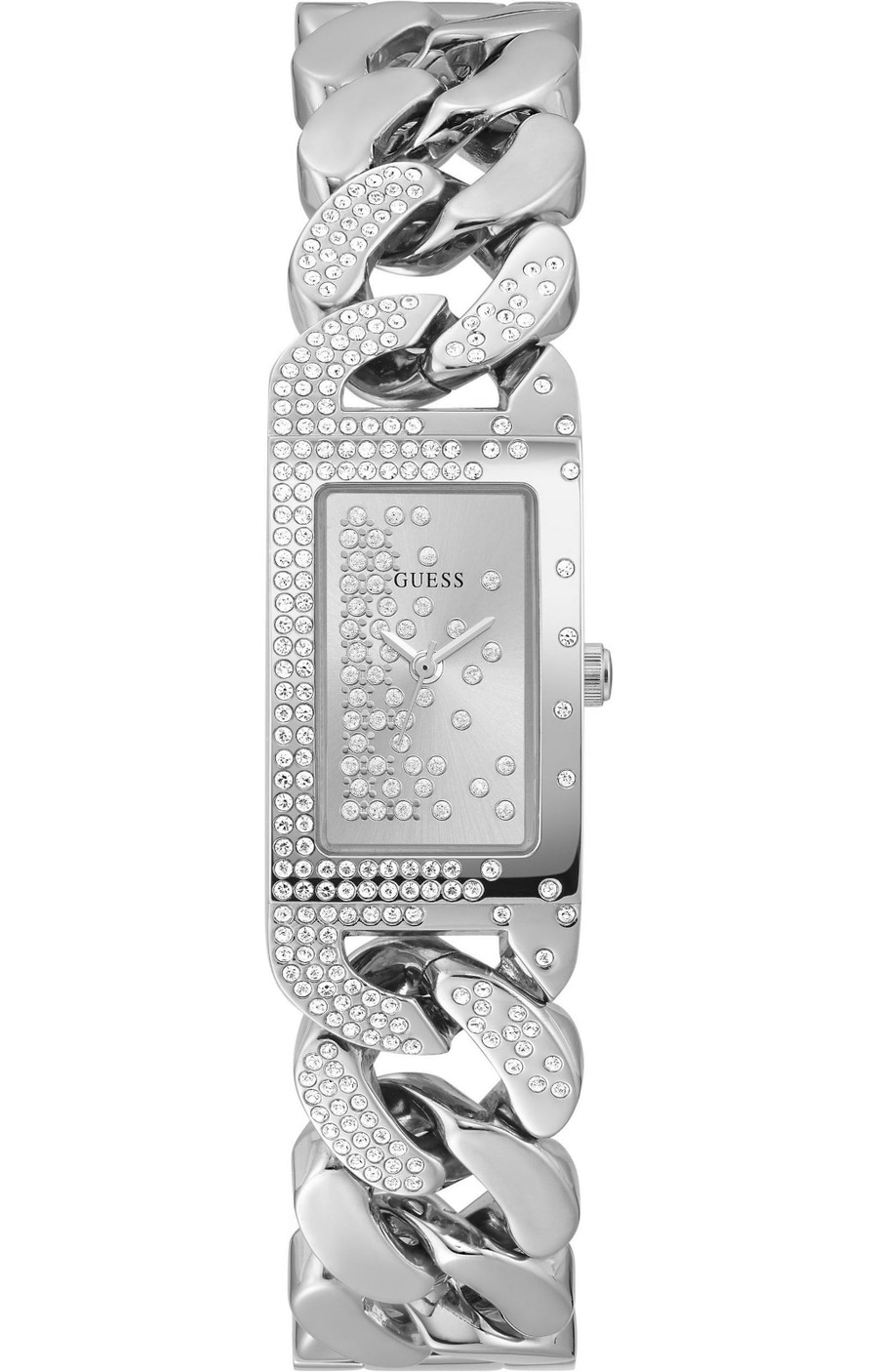 GUESS Quarzuhr GW0298L1 STARLIT für Damen Analog Edelstahl B-WARE