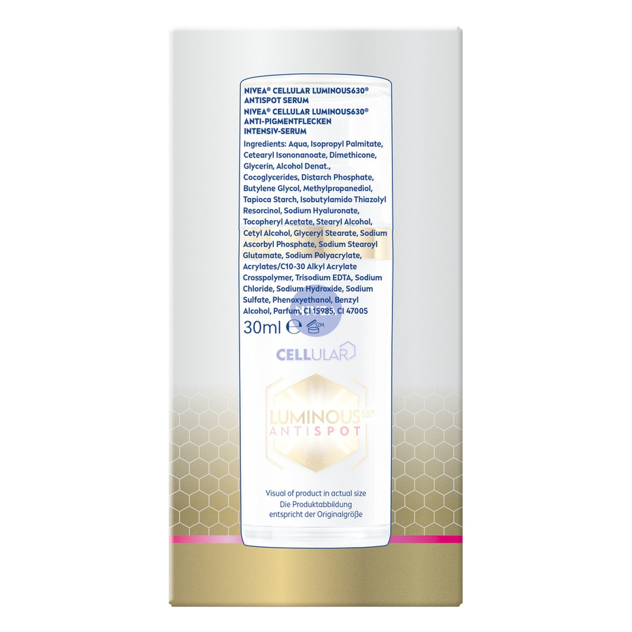 NIVEA Cellular Luminous630® Tagespflege + Intensiv Serum Set Anti-Flecken LSF50