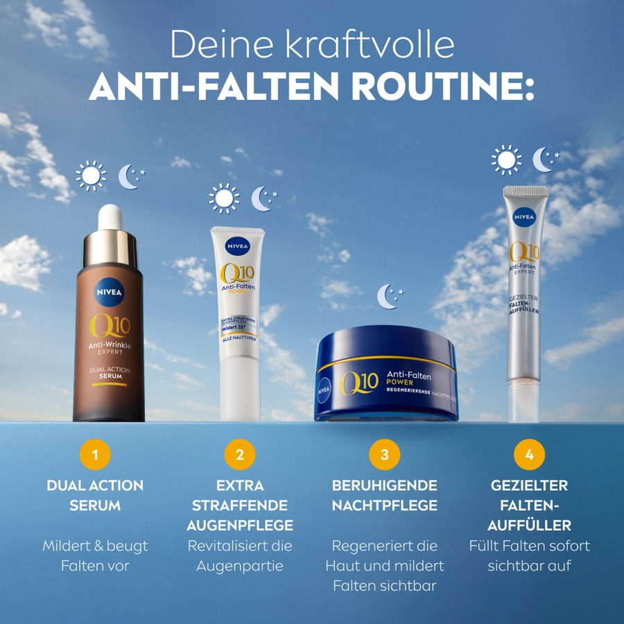 NIVEA Q10 Anti-Falten Power Nachtpflege 50ml