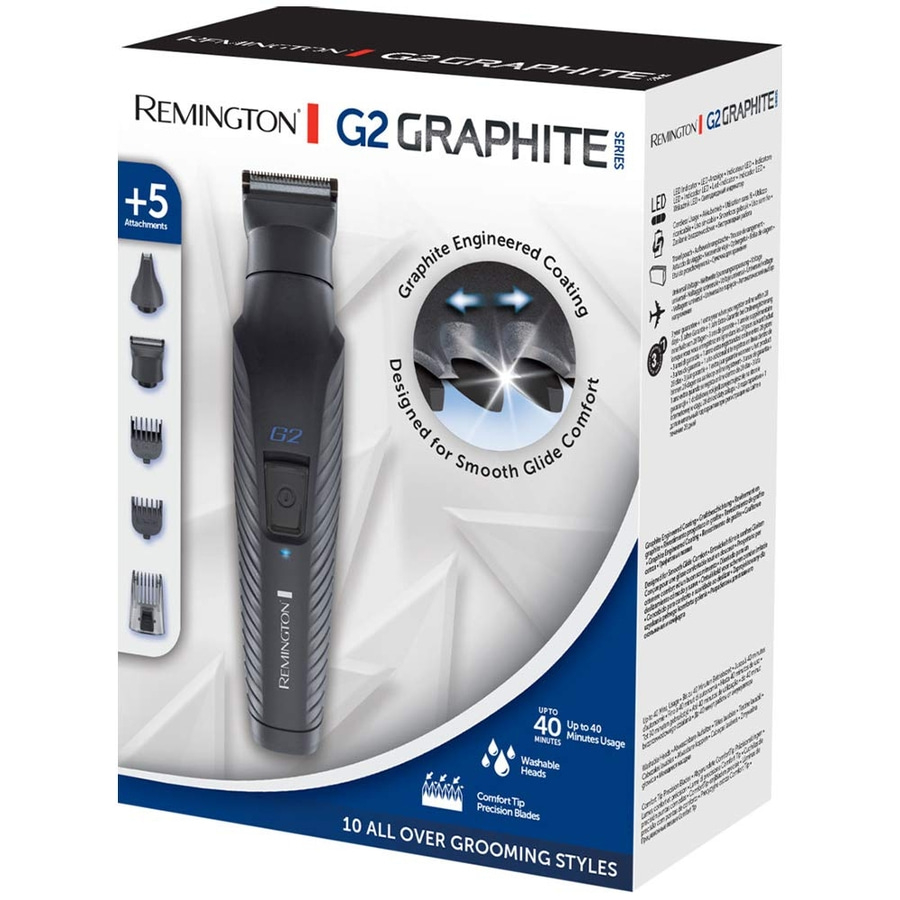 REMINGTON Haarschneider Personal Groomer PG2000 G2 GraphiteSeries Körperrasierer