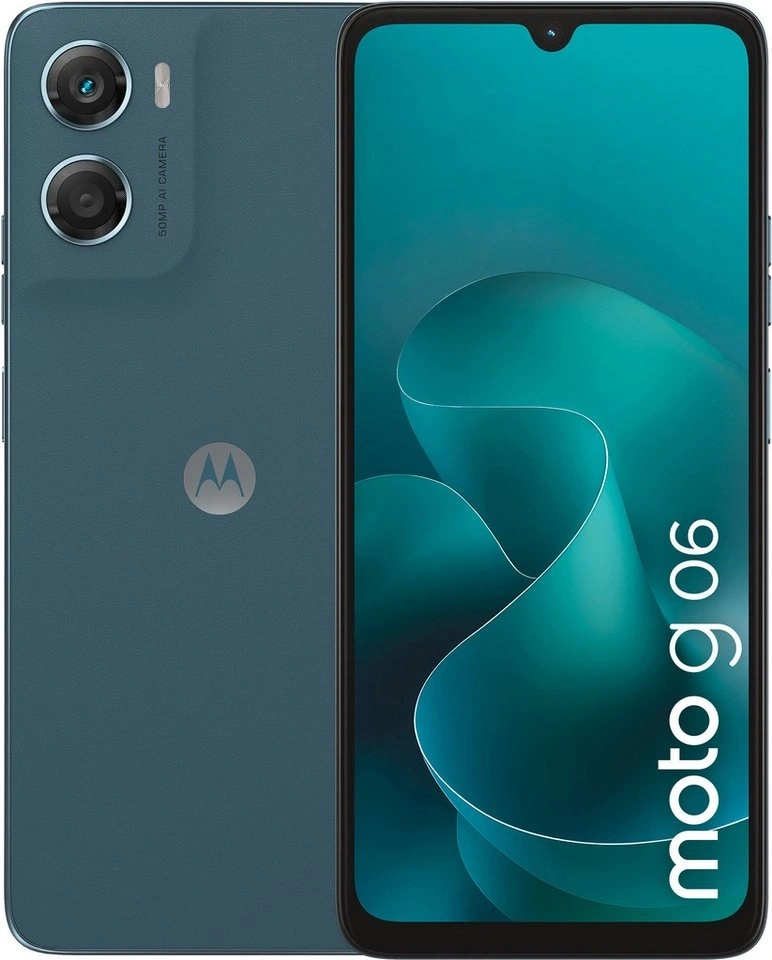 Motorola Moto G06 Smartphone Handy Blau 64GB 4GB RAM 120Hz 50MP Dual-SIM B-WARE