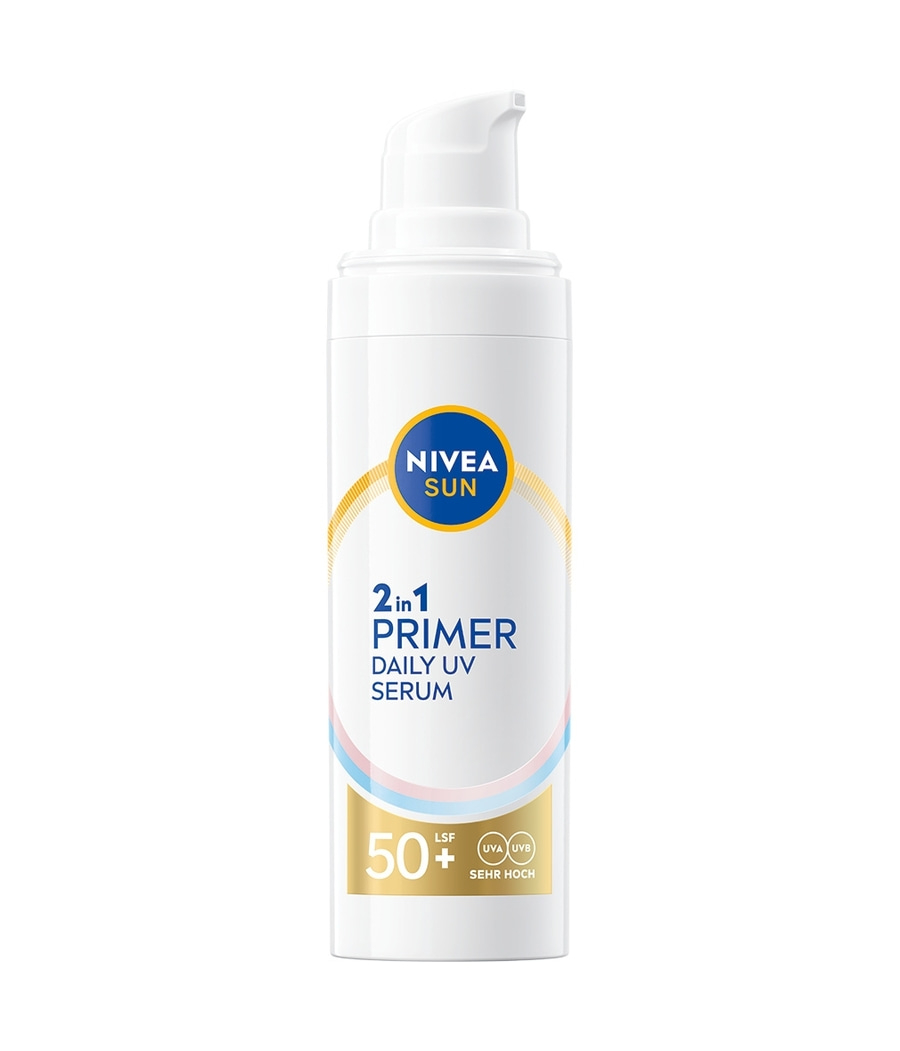 Nivea Sun 2in1 Primer, Sonnenschutz, LSF 50+, Serum, sehr hoch