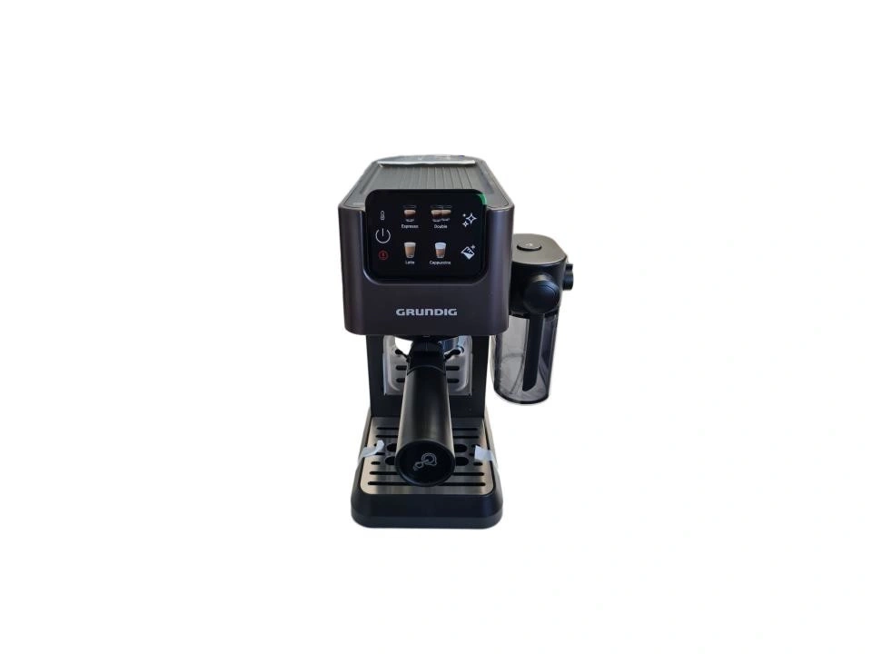 Grundig Siebträgermaschine KSM 6430 mit Milchaufschäumer Pads Kapseln B-Ware