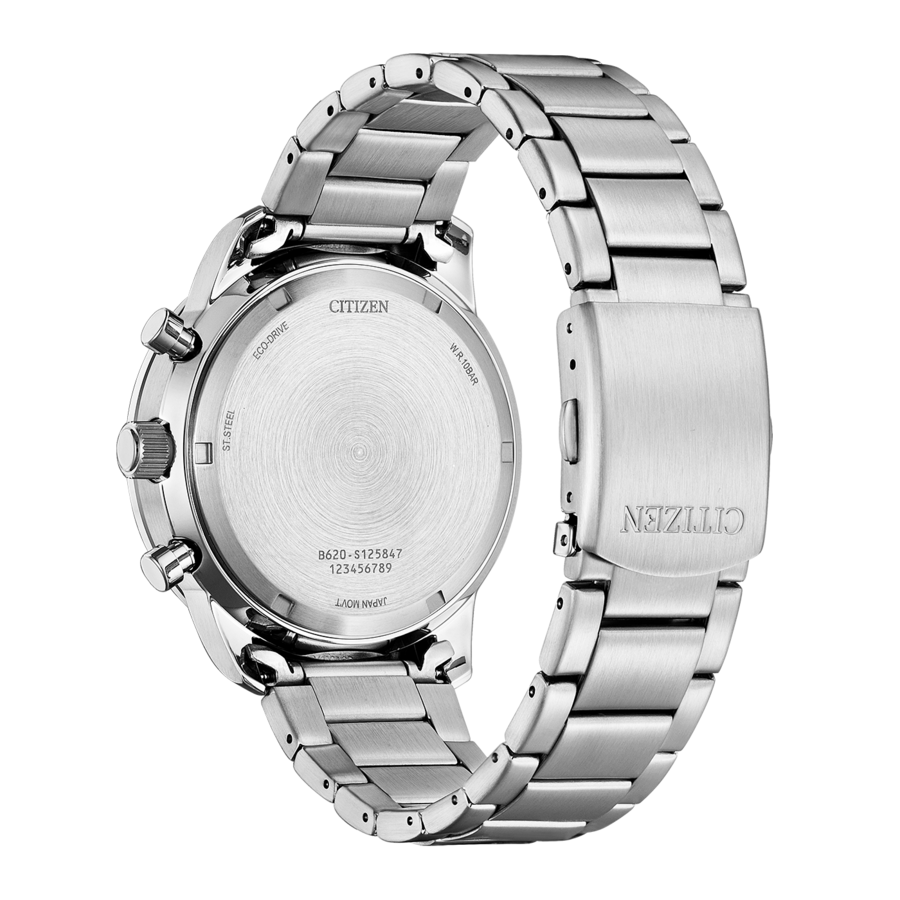 CITIZEN Herren Armbanduhr CA4500-91X Solar Chronograph Datumsanzeige 44mm B-Ware
