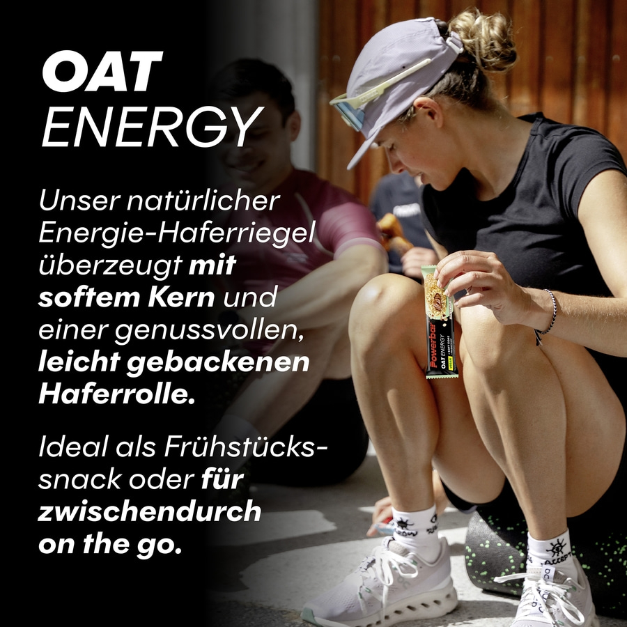 Powerbar Oat Energy Riegel für Sportler.