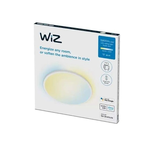 WIZ Superslim LED Deckenlampe Intelligente Deckenleuchte rund 32W weiß NEU