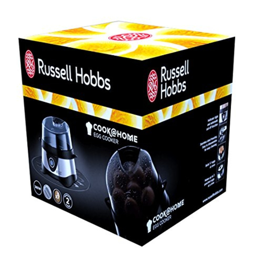 RUSSELL HOBBS Eierkocher Cook at Home 14048-56 1 bis 7 gekochte 3 pochierte Eier