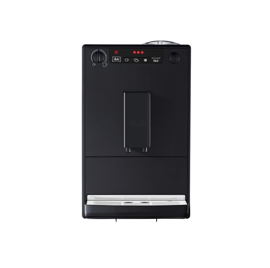 MELITTA Kaffeevollautomat Solo Pure Black E950-322 Espressomaschine schwarz