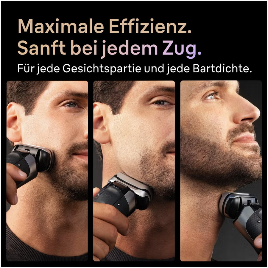 BRAUN Series 9 Pro+ 9625s Rasierer Nass- u. Trockenrasierer Akku grau B-Ware