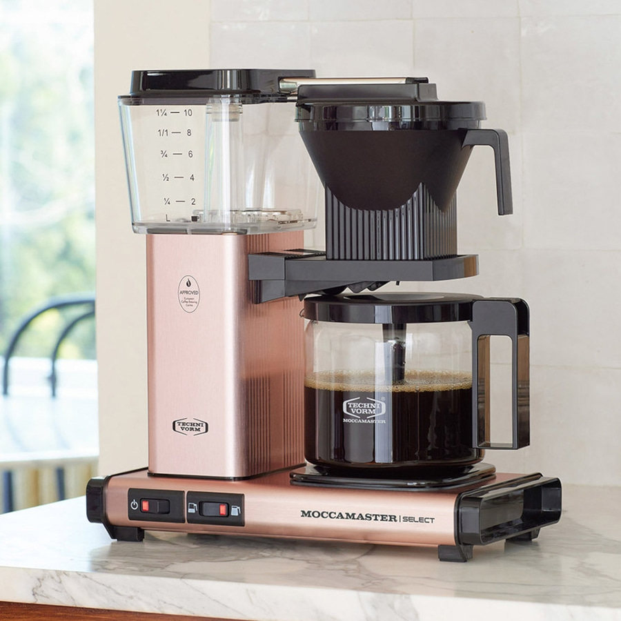 MOCCAMASTER Filterkaffeemaschine KBG Select Copper 1,25L Kupfer NEU