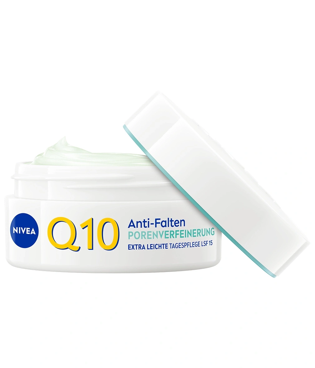 Nivea Q10 Anti-Falten Porenverfeinerung Extra Leichte Tagespflege LSF 15