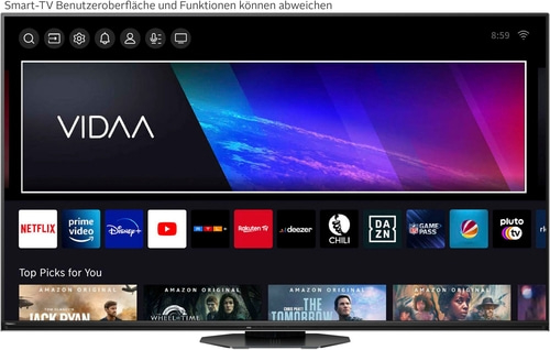HISENSE 65U8NQ Mini-LED-Fernseher Ultra HD 164cm/65 Zoll Smart-TV 144 hz B-WARE