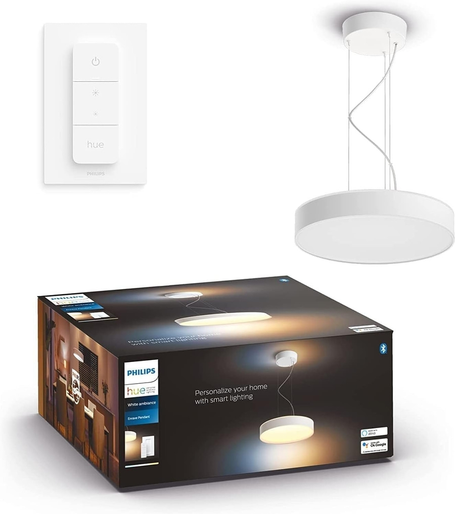 PHILIPS Hue Pendelleuchte LED Deckenlampe White Ambiance Enrave Pendant NEU