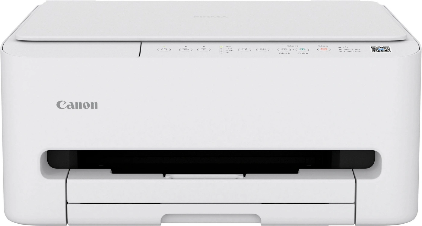 Weiederalr Canon Pixma Drucker mit Bedienfeld und Papierausgabe