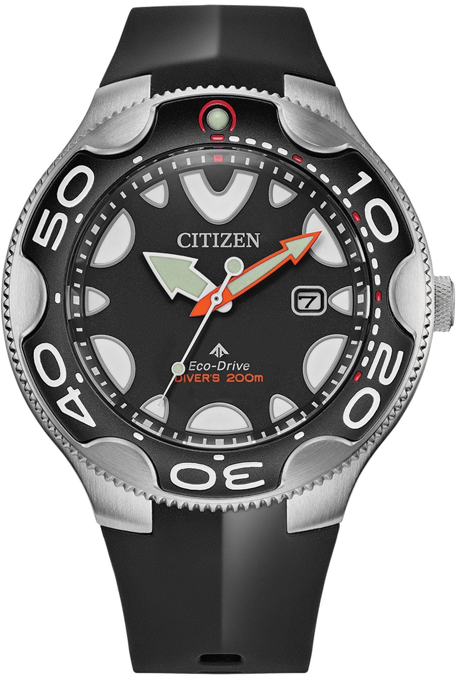 CITIZEN Herrenarmbanduhr Promaster Diver Orca BN0230-04E Eco-Drive Solar 46mm