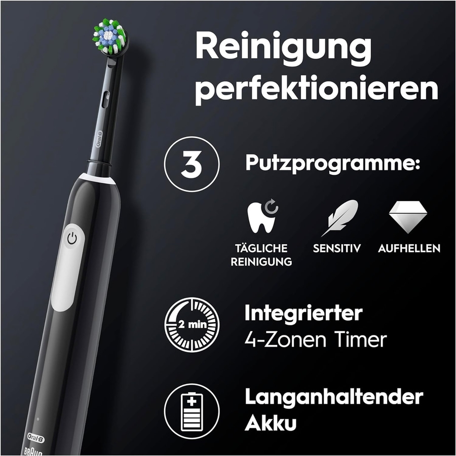 BRAUN Oral-B Pro 1 elektrische Zahnbürste + OxyJet Munddusche B-Ware