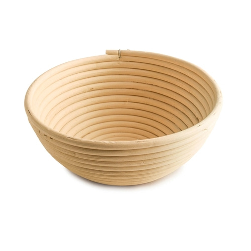 BETTY BOSSI Gärkörbchen rund 19 cm Peddigrohr Brotbacken Gärkorb
