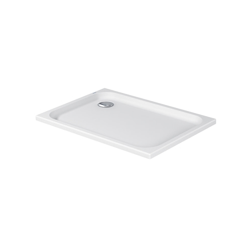 DURAVIT Duschwanne D-Code 1100x750mm Weiß Rechteck Ablaufdurchmesser 90mm