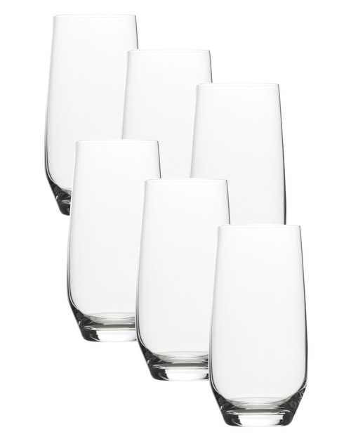 STÖLZLE LAUSITZ 6x Longdrinkgläser Grand Cuvee Trinkglas Set 0,4L Gläserset NEU