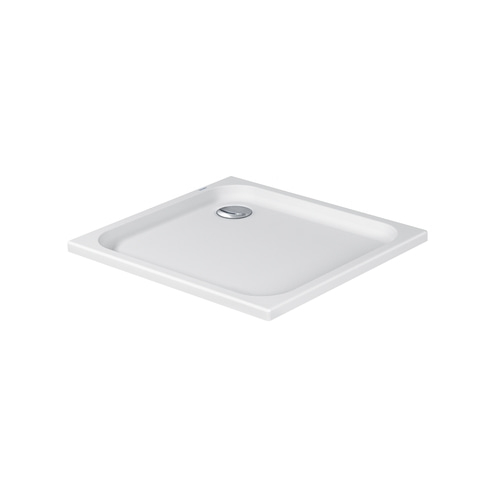 DURAVIT Duschwanne D-Code 900 x 800mm Weiß Rechteck Ablaufdurchmesser 90mm