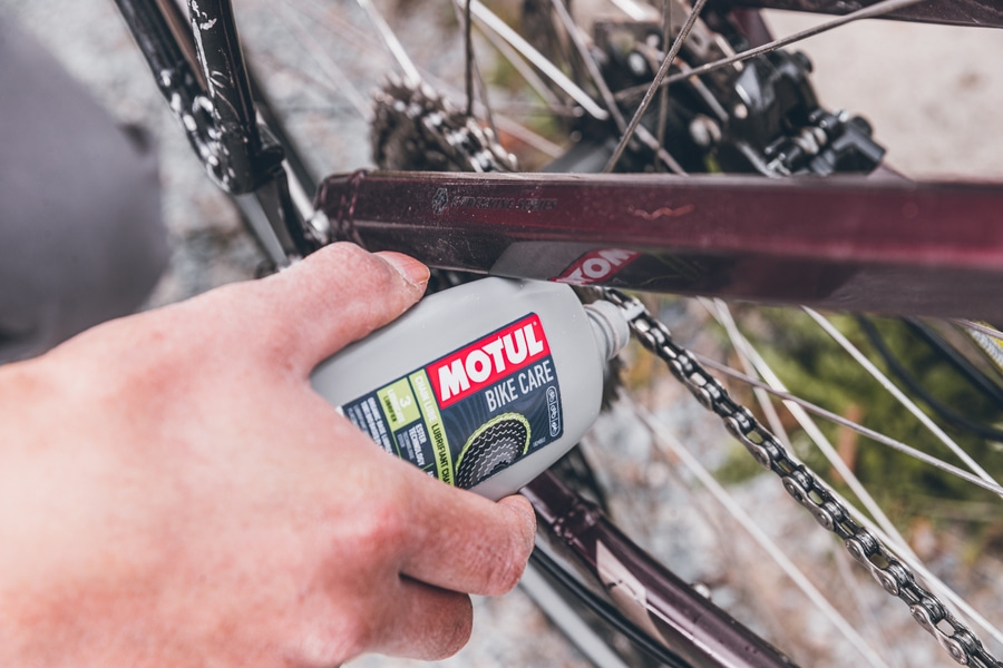 4x MOTUL Kettenöl "Wet Lube" 100ml Schmiermittel Fahrradketten Nasse Bedingungen