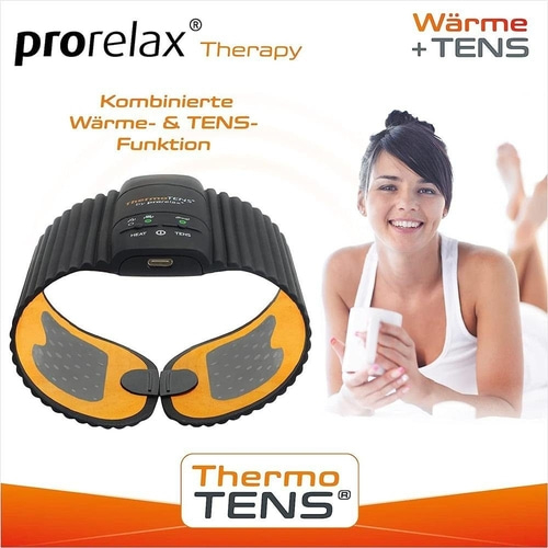 PRORELAX THERMO TENS 15100 Wärmegürtel Wärmepflaster individuell einstellbar NEU