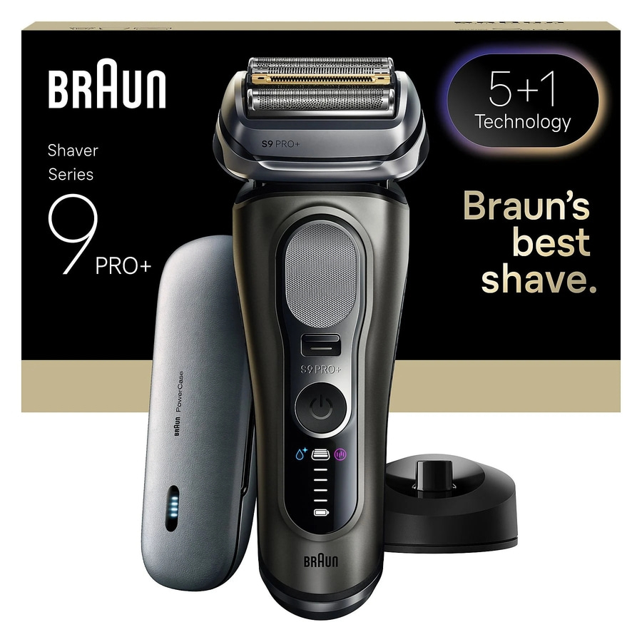 BRAUN Series 9 Pro+ 9625s Rasierer Nass- u. Trockenrasierer Akku grau B-Ware
