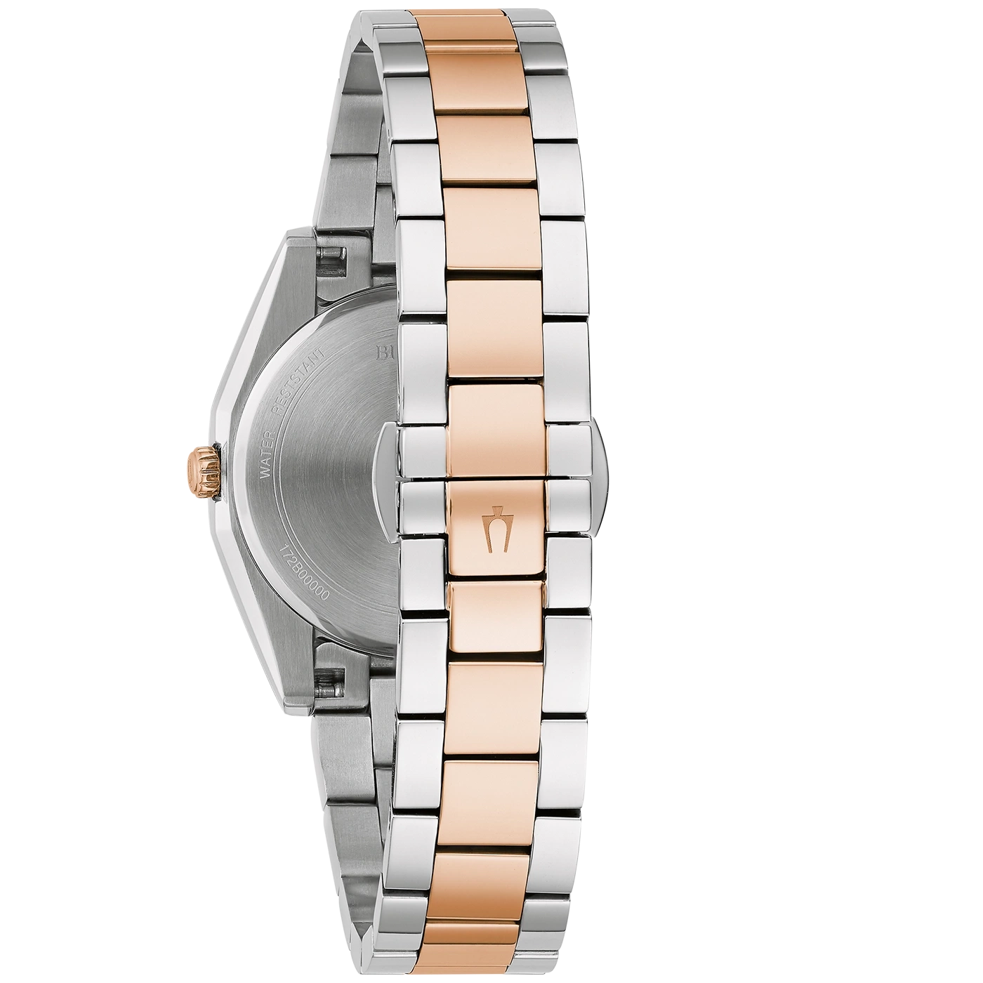 BULOVA 98P207 Armbanduhr Quarz31 mm Edelstahl Faltschließe Analog B-Ware