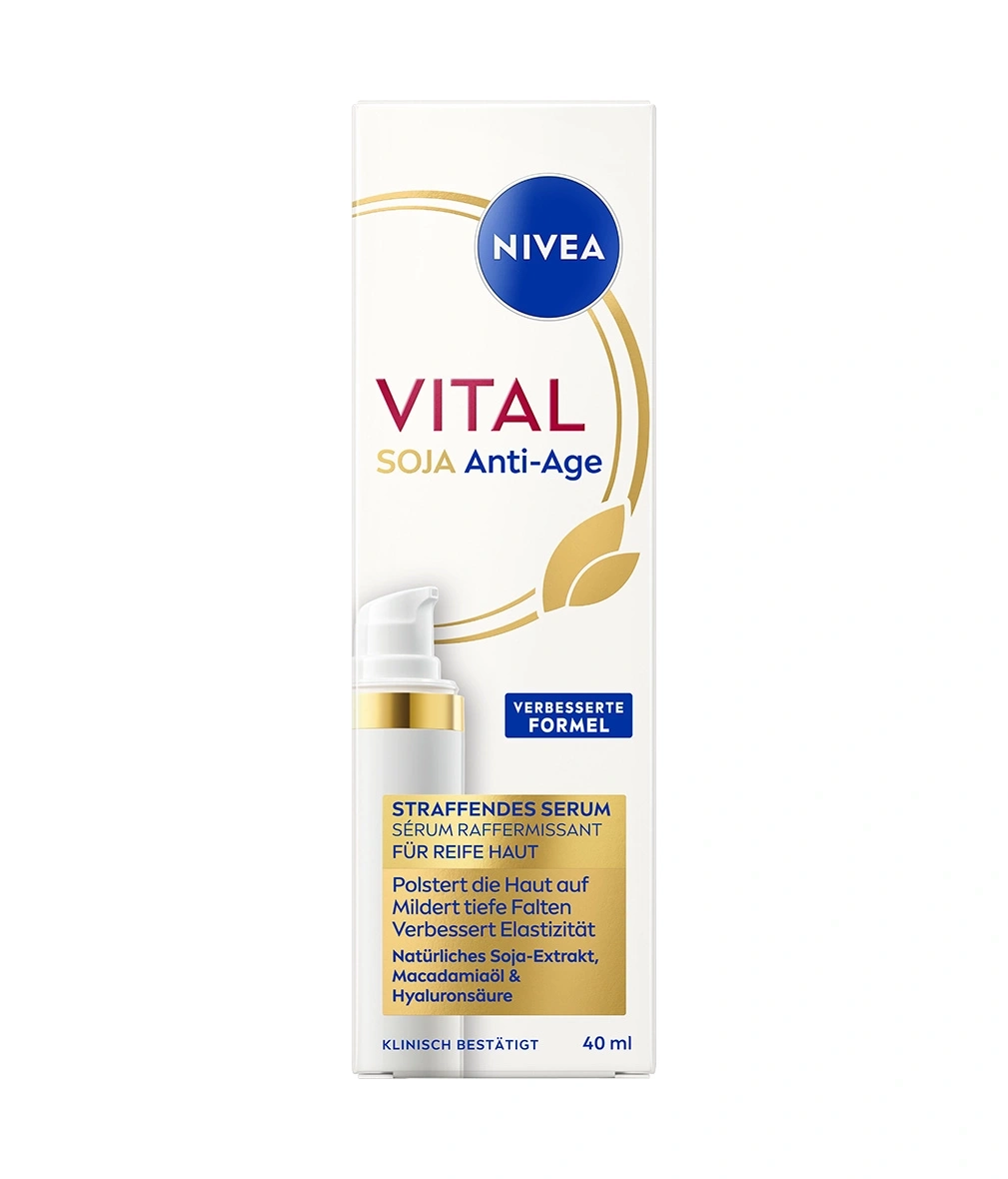NIVEA Vital Soja Anti-Age Straffendes Serum für reife Haut