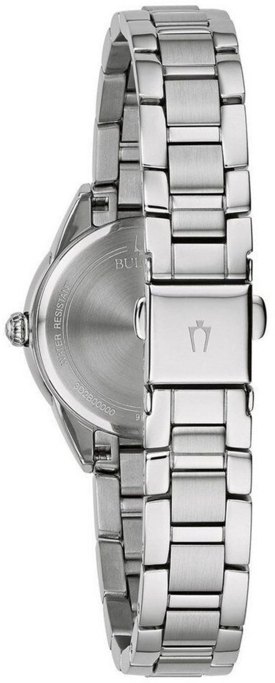 BULOVA 96P250 Armbanduhr Quarz Damenuhr Edelstahl 28 mm B-Ware