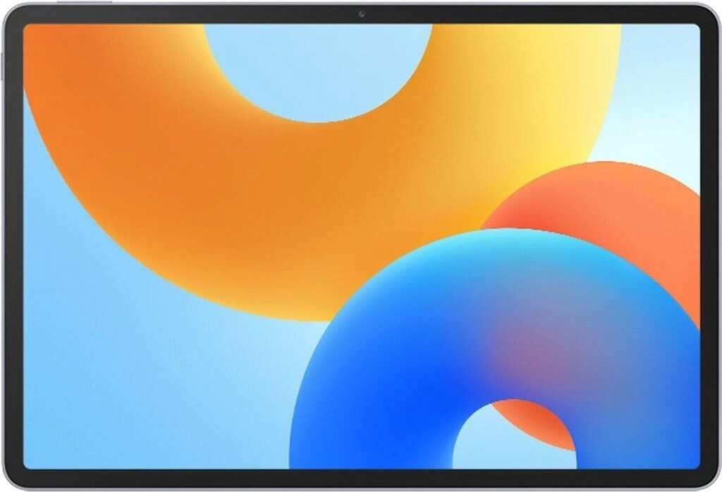Ein Tablet mit einem bunten Hintergrundbild